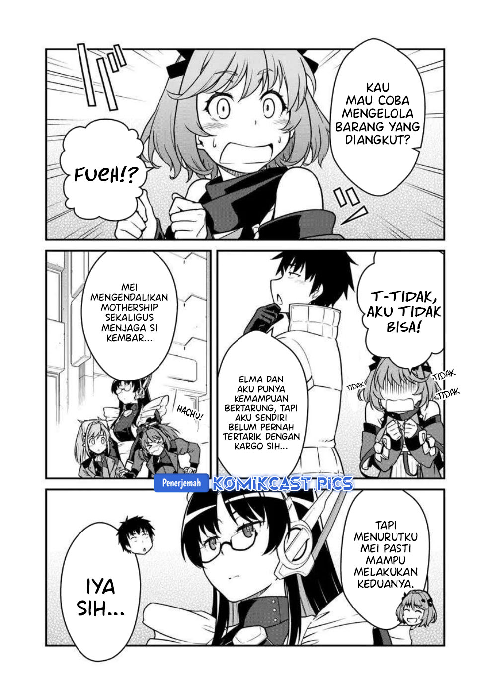 Mezametara Saikyou Soubi to Uchuusen-mochi datta no de, Ikkodate Mezashite Youhei Toshite Jiyuu ni Ikitai Chapter 50.1 Gambar 8